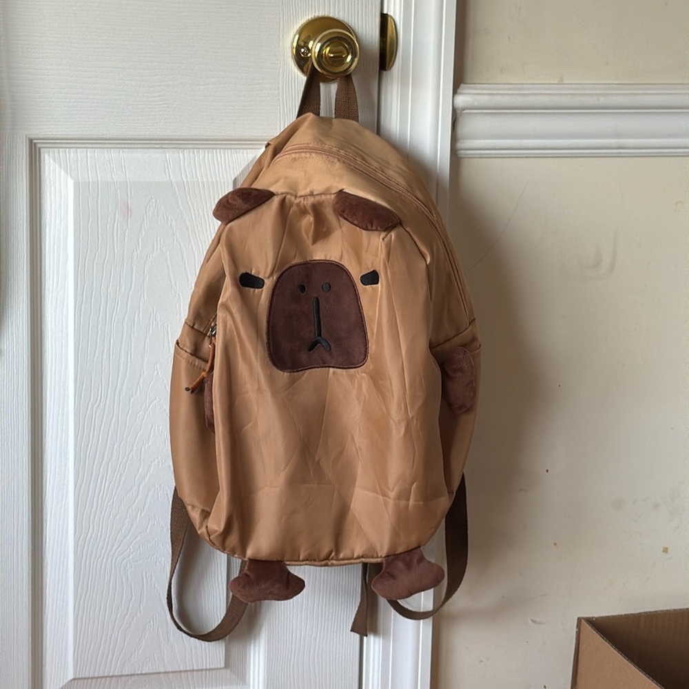 Cute capybara bag